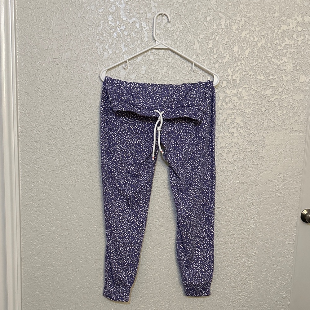 Purple Patterned Pajama Pants